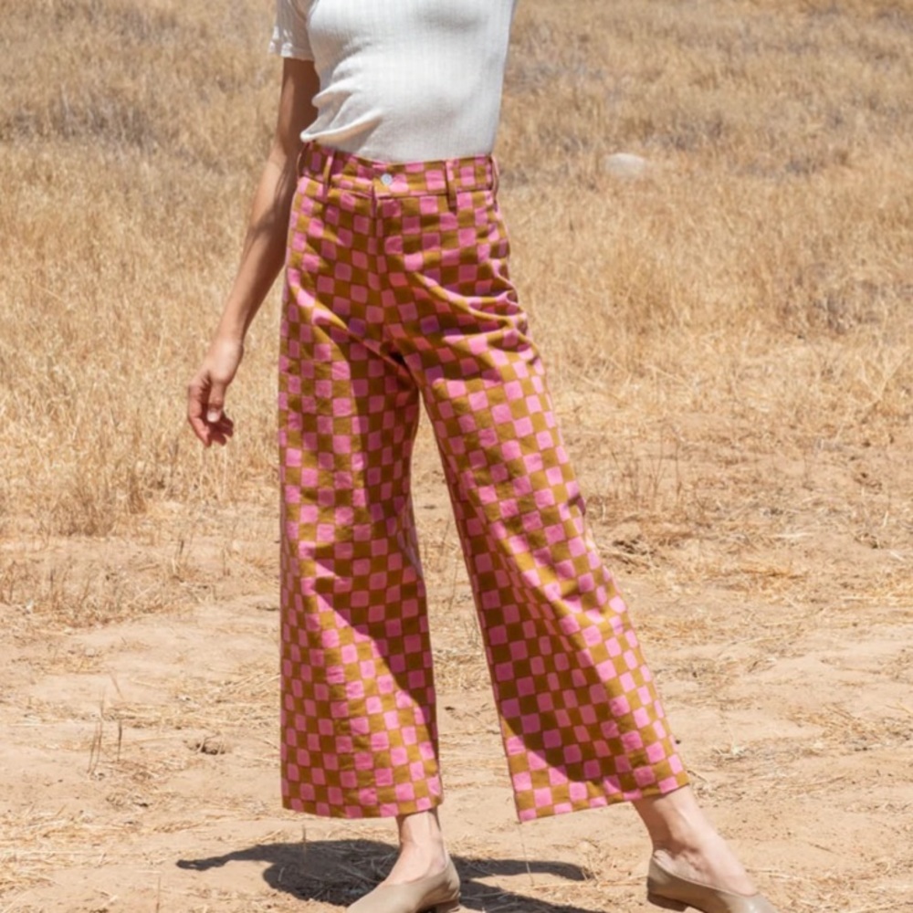 NWT SZ BLOCKPRINTS RARE DISCO PANTS